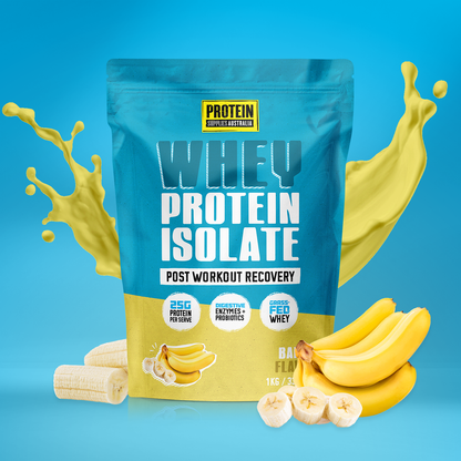 WHEY ISOLATE (WPI) - BANANA Protein Protein Supplies Australia