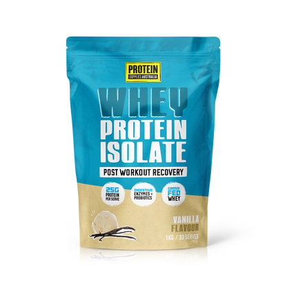 WHEY ISOLATE (WPI) - VANILLA Sports & Energy Drinks Protein Supplies Australia 1KG