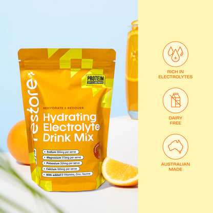 RESTORE HYDRATION - TROPICAL TWIST Sports & Energy Drinks Protein Supplies Australia