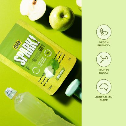 SPARK PRE-WORKOUT - SOUR APPLE pre-workout Protein Supplies Australia