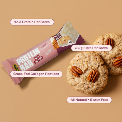 PROTEIN BAR - WHITE CHOC MAPLE PECAN