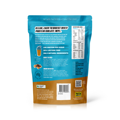 WHEY ISOLATE (WPI) - CHOC PEANUT BUTTER Protein Protein Supplies Australia