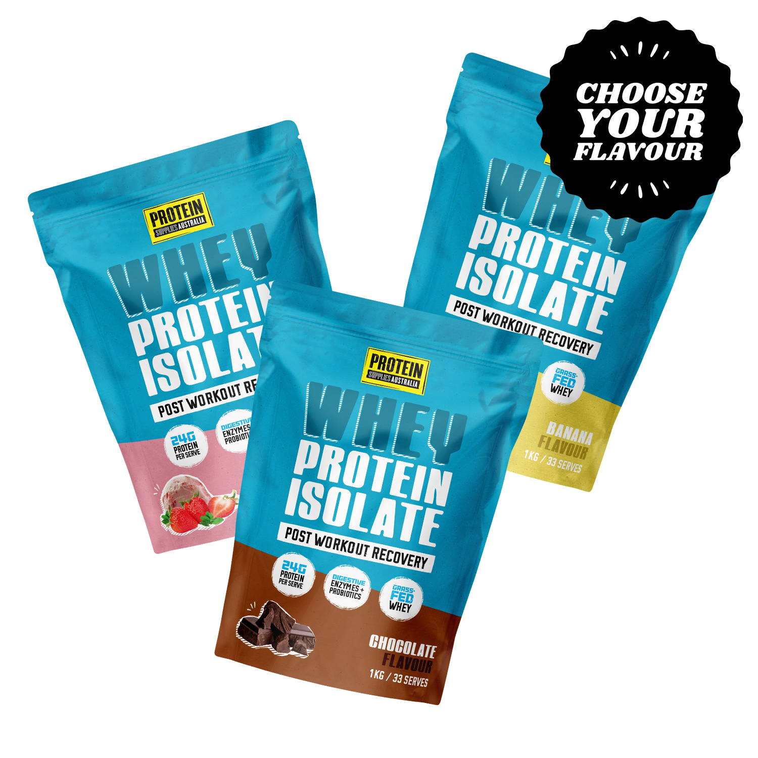 Prothn Whey Protein Isolate Bundle | Bulk & Save Money | Made in Australia