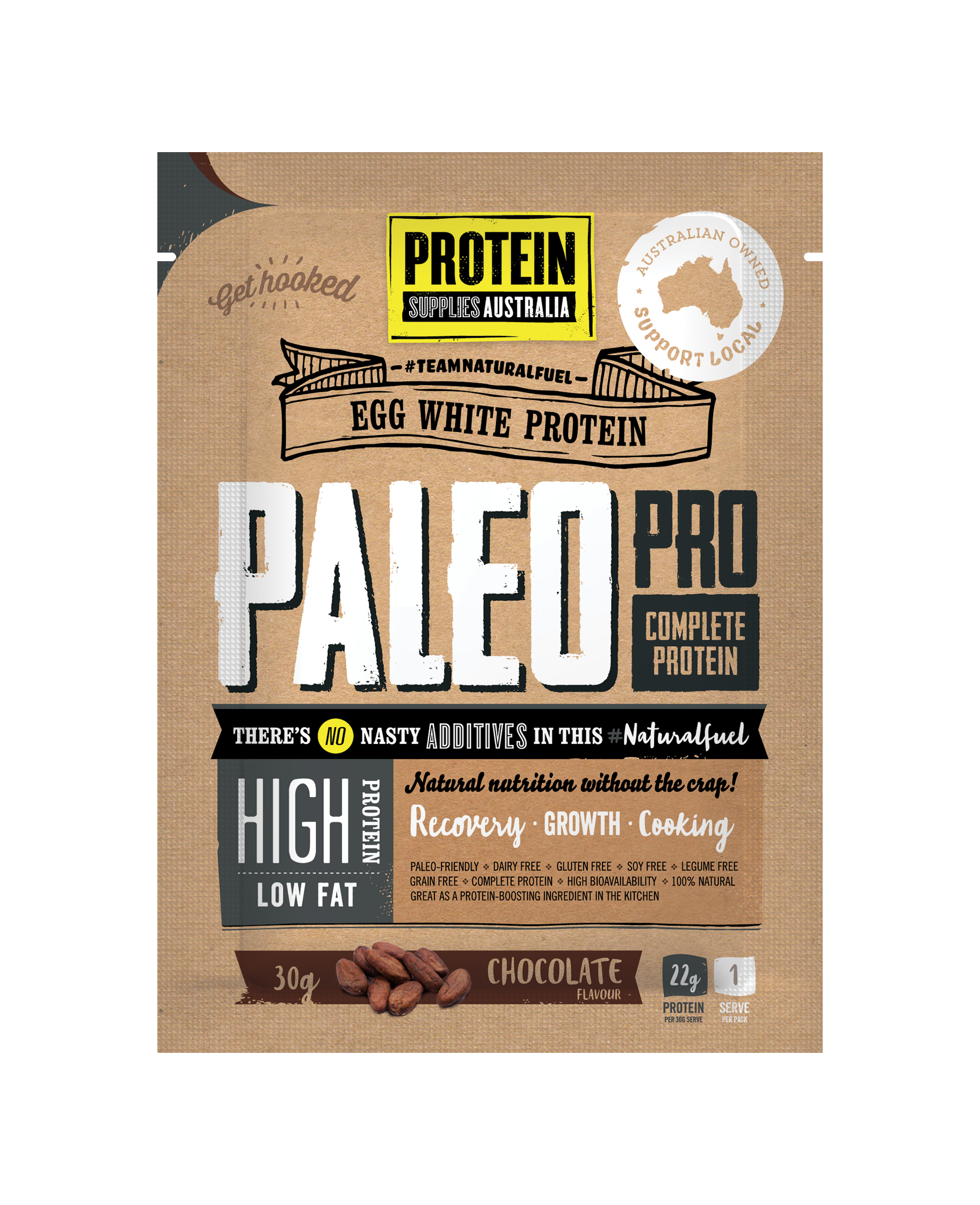 Paleo Pro - Chocolate - Protein Supplies Australia