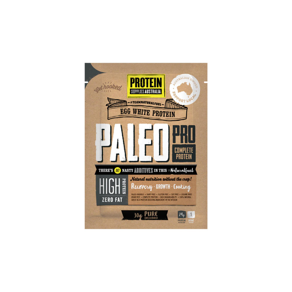 SAMPLE EGG WHITE PROTEIN - UNFLAVOURED Protein Protein Supplies Australia