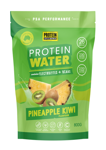 PROTEIN WATER (WPI) - PINEAPPLE KIWI Aminos Protein Supplies Australia 800g