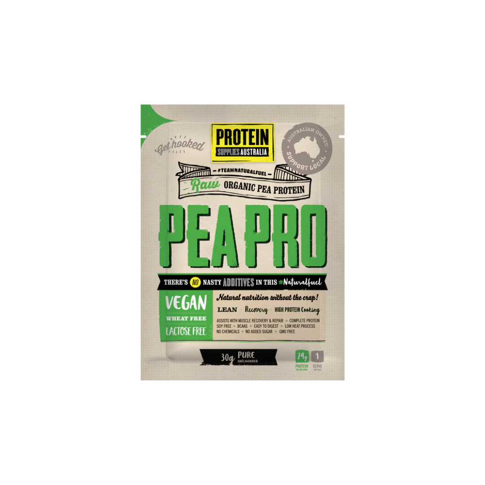 SAMPLE ORGANIC PEA PROTEIN ISOLATE - UNFLAVOURED Protein Protein Supplies Australia