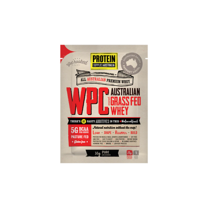 SAMPLE WHEY CONCENTRATE (WPC) - UNFLAVOURED Sports & Energy Drinks Protein Supplies Australia