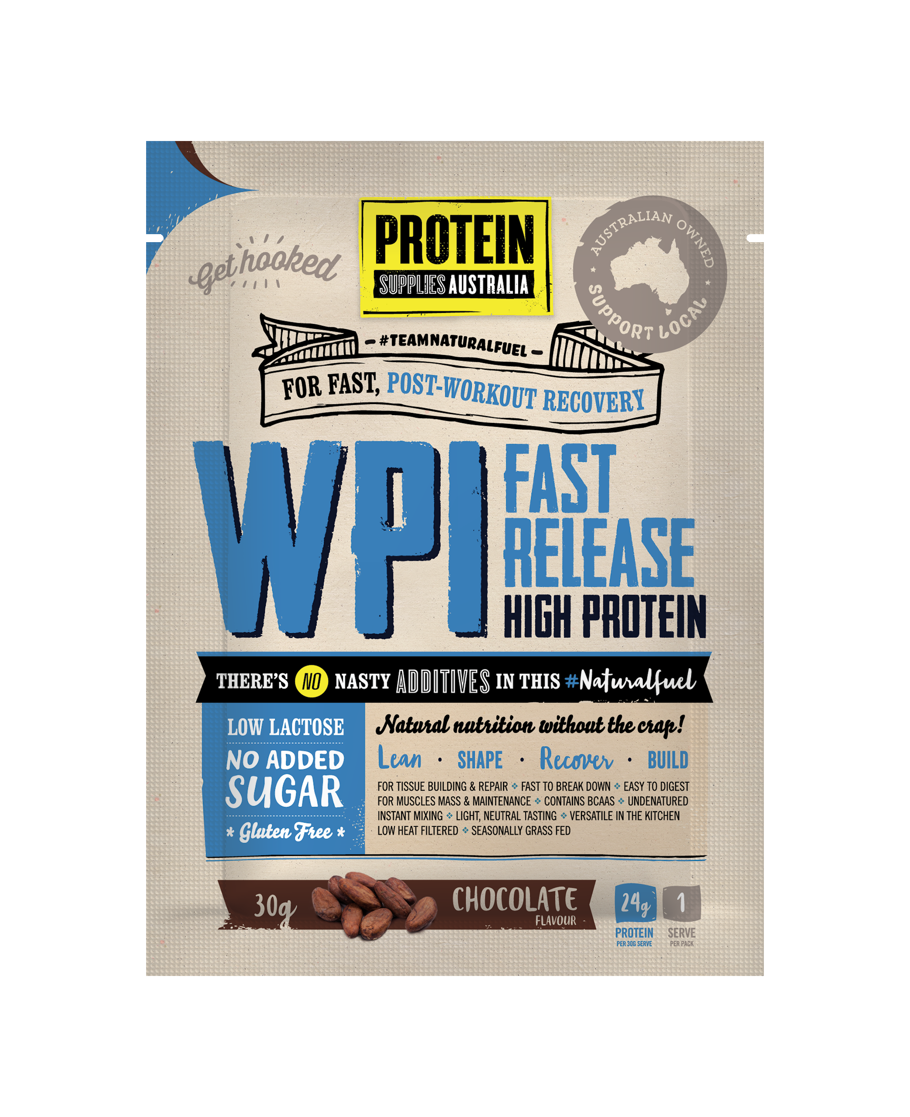 WPI Chocolate - Protein Supplies Australia