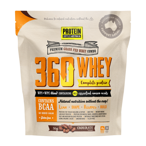 360 Whey Chocolate - Protein Supplies Australia
