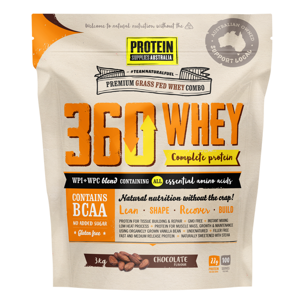 360 Whey Chocolate - Protein Supplies Australia