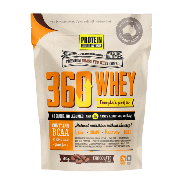 360 Whey Chocolate - Protein Supplies Australia