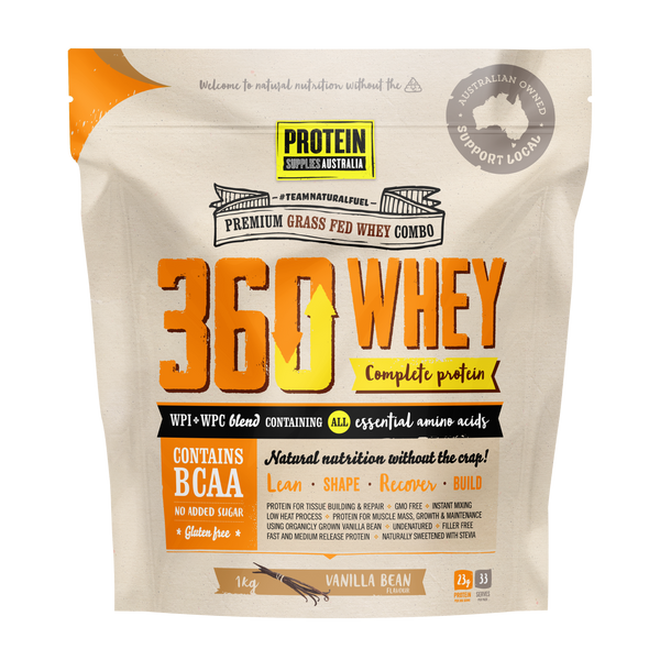 360 Whey - Vanilla - Protein Supplies Australia