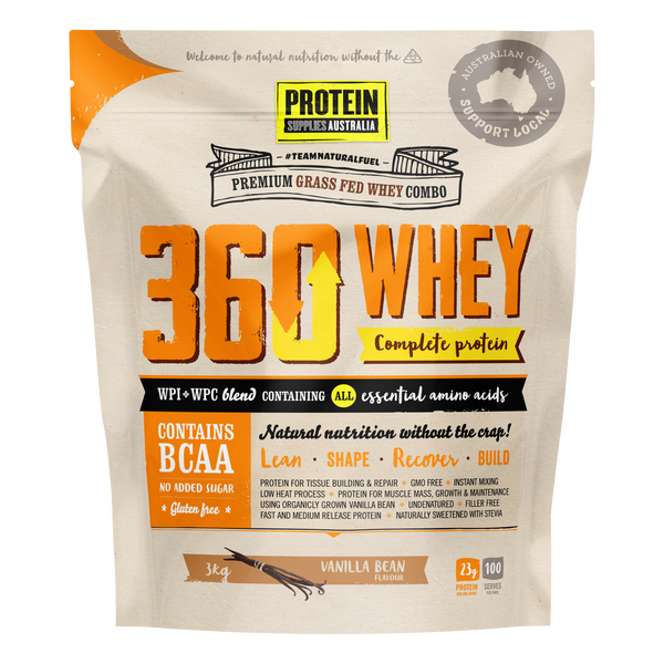 360 Whey - Vanilla - Protein Supplies Australia