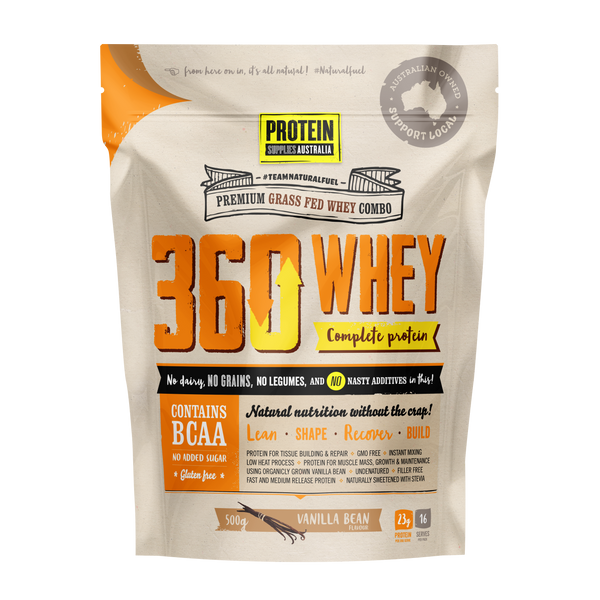 360 Whey - Vanilla - Protein Supplies Australia