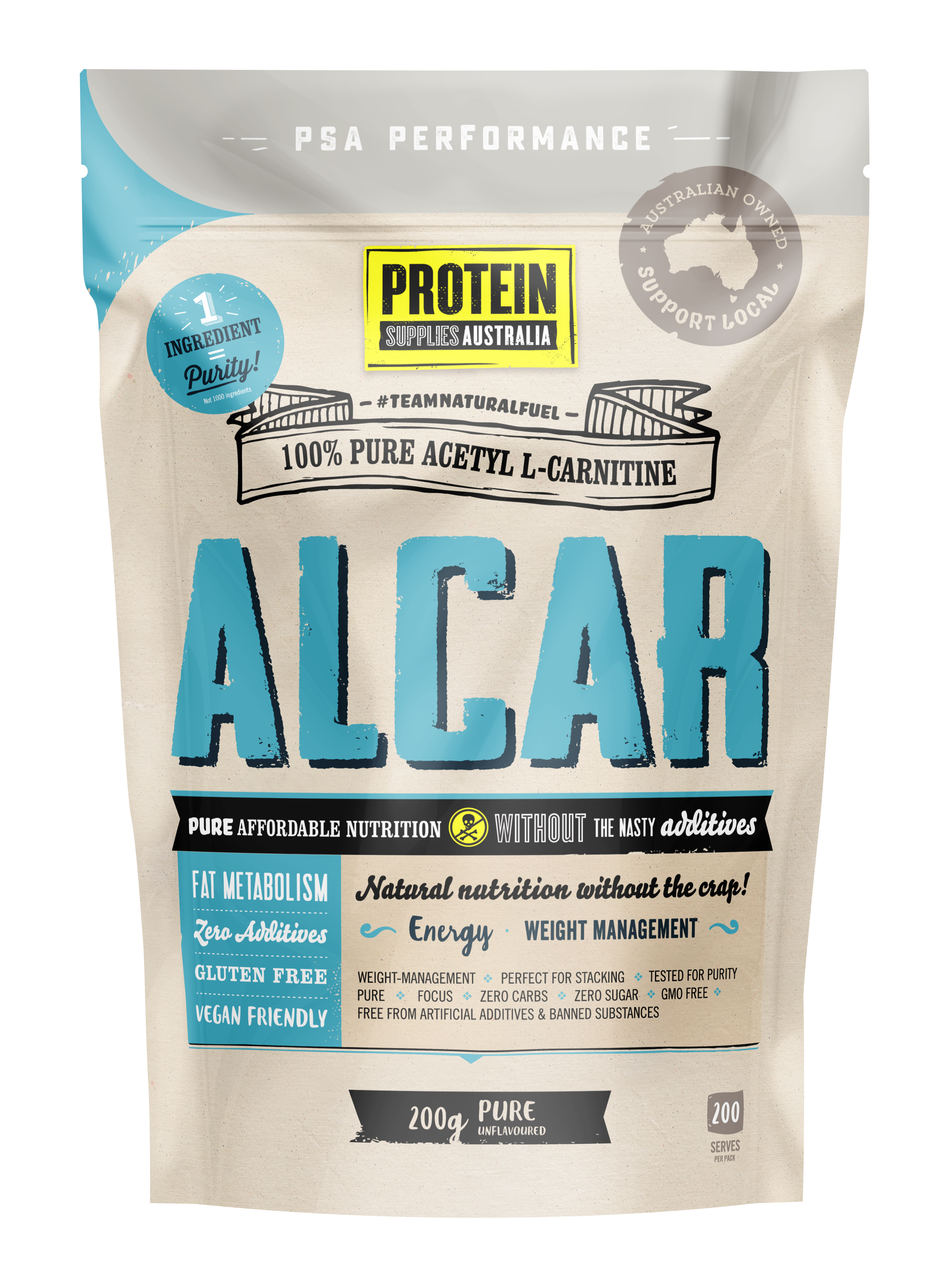 ALCAR - Pure - Protein Supplies Australia