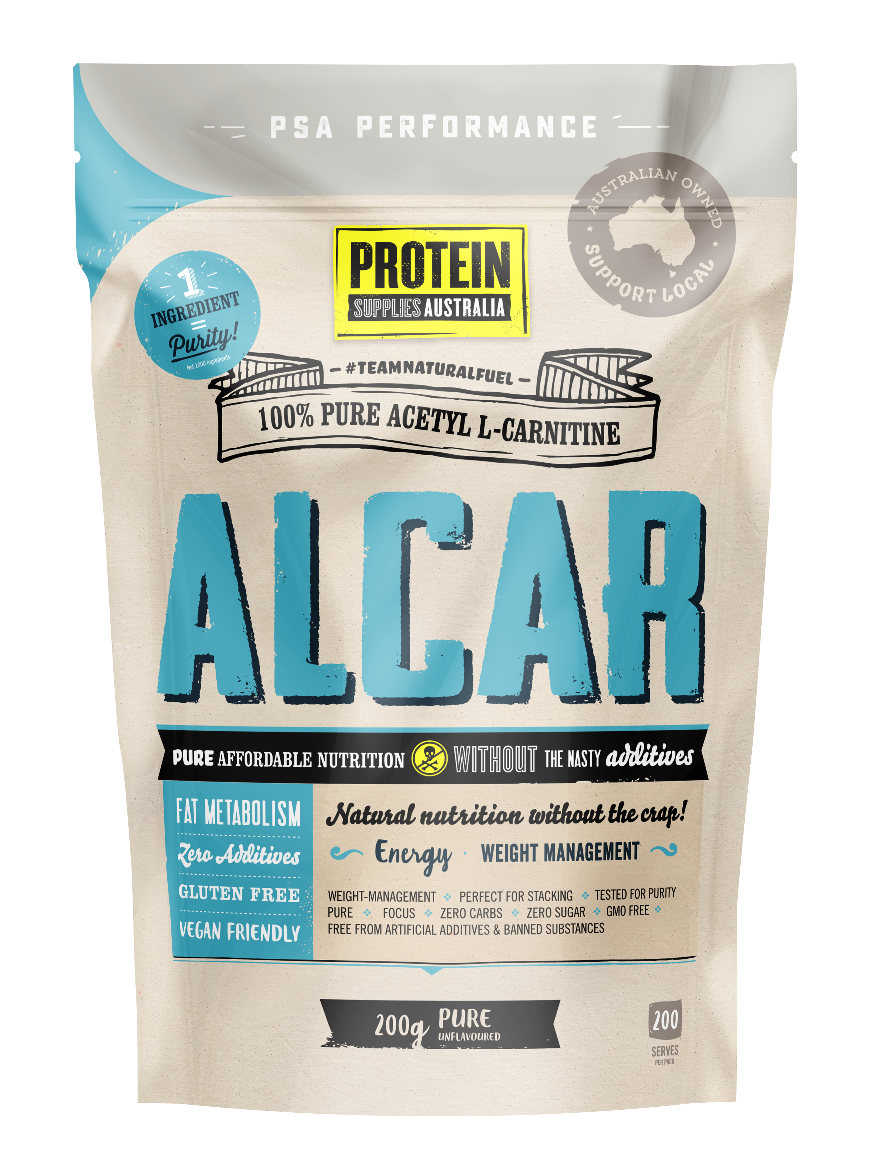 ALCAR - PURE Aminos Protein Supplies Australia