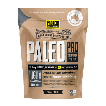 EGG WHITE PROTEIN - UNFLAVOURED Protein Protein Supplies Australia 400G