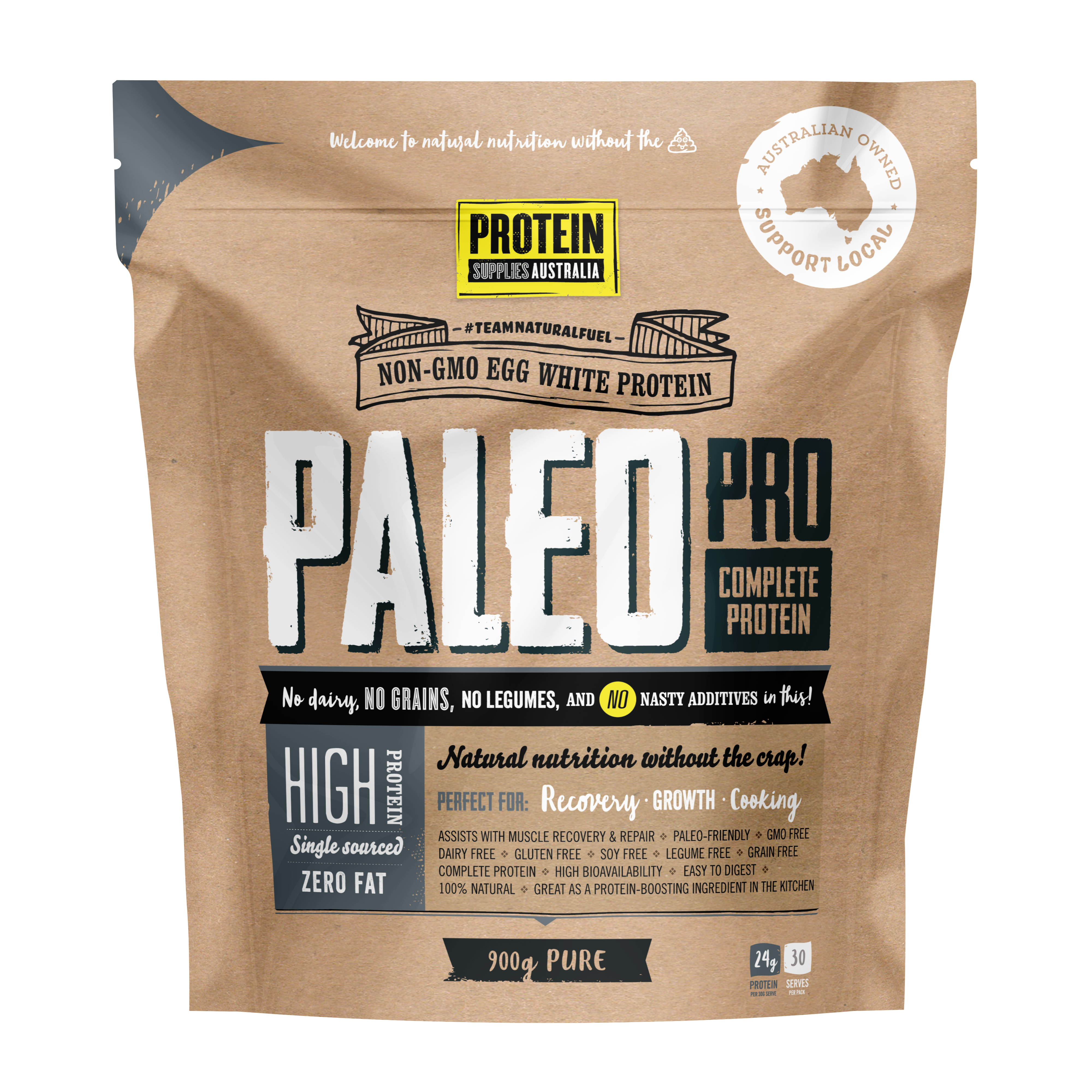 Paleo Pro - Pure - Protein Supplies Australia