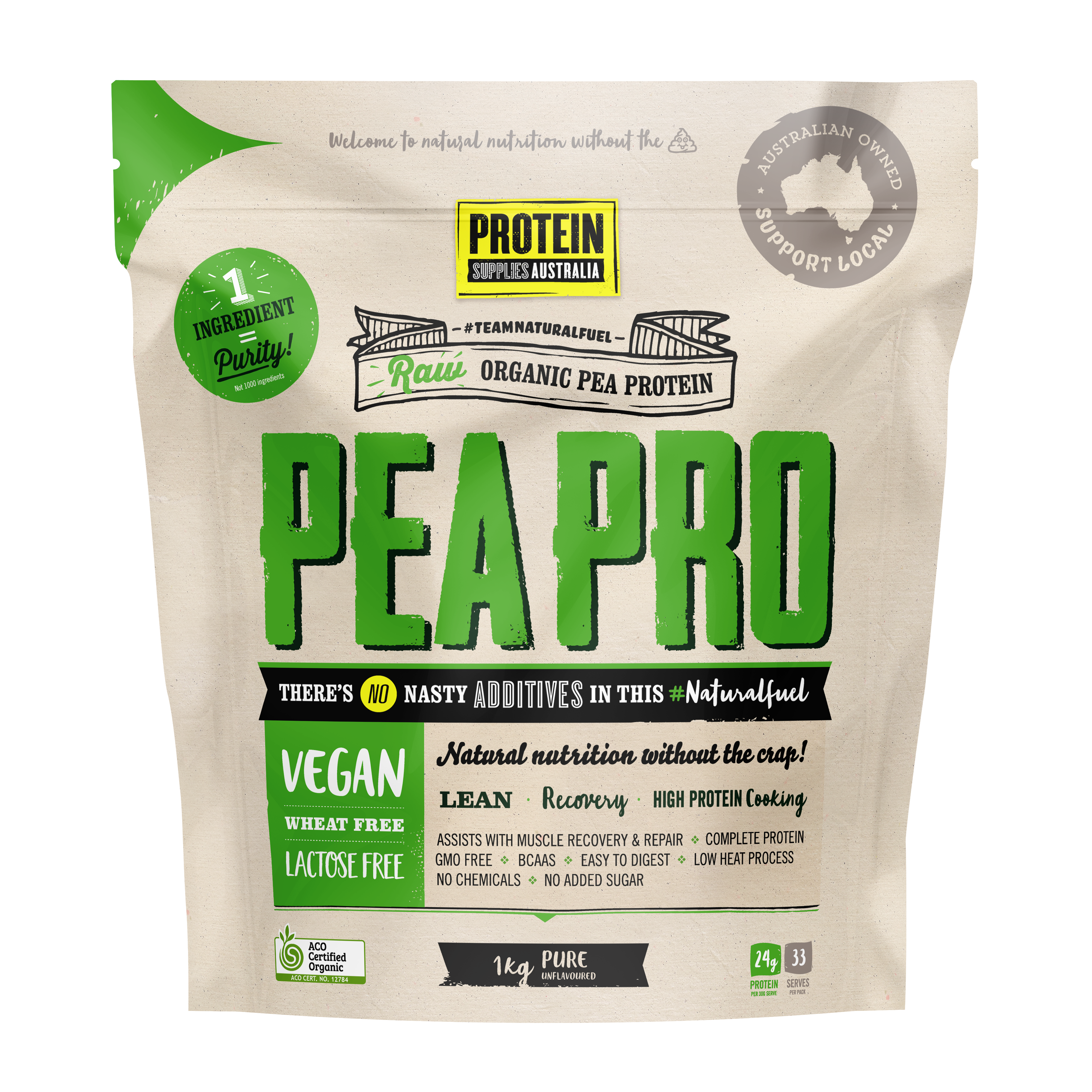 Pea Pro Pure - Protein Supplies Australia
