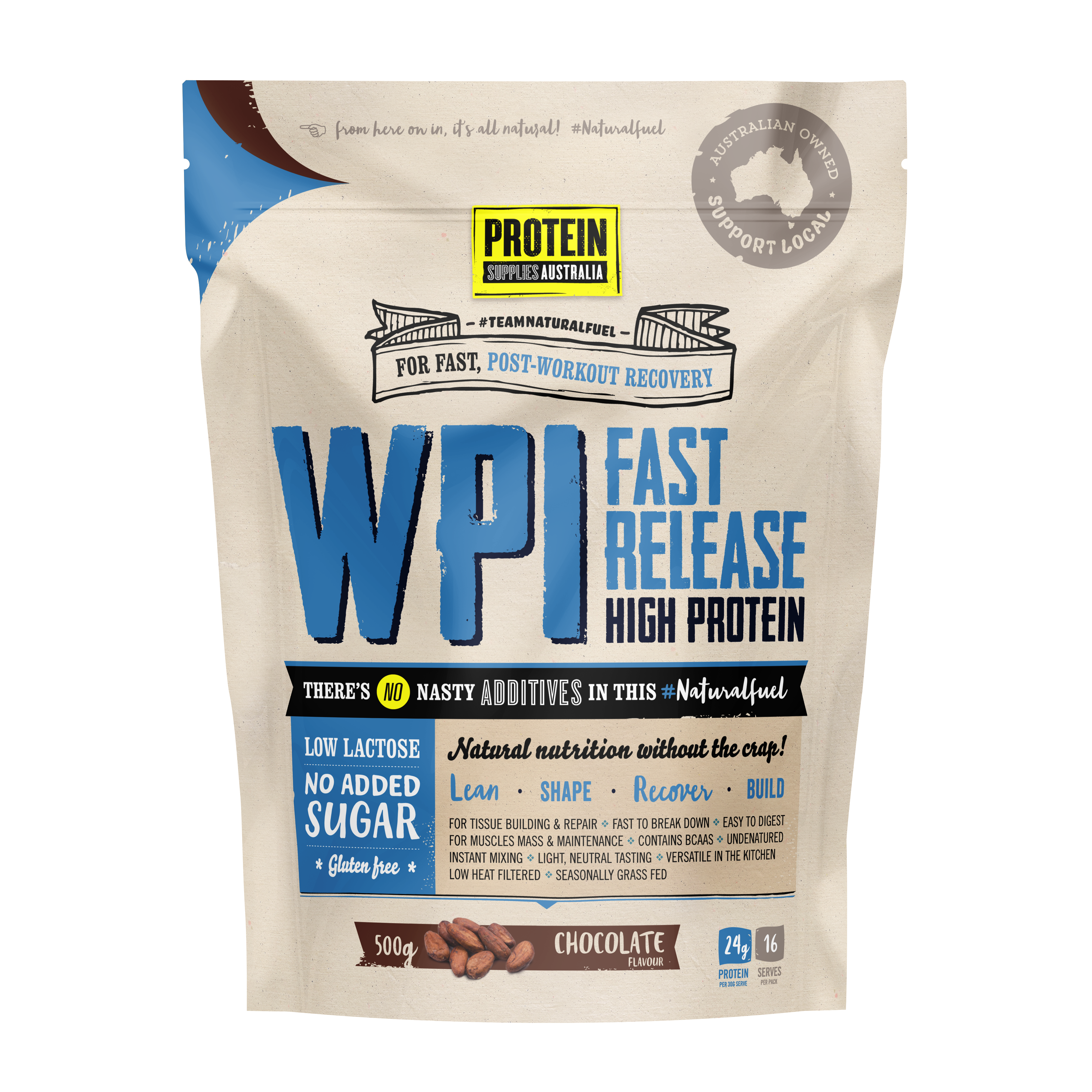 WPI Chocolate - Protein Supplies Australia