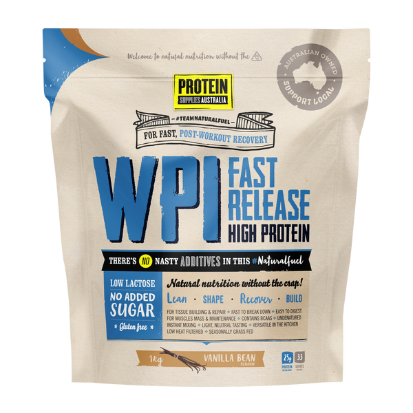 WPI Vanilla Bean - Protein Supplies Australia